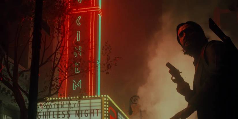 A Still from The Game, Alan Wake 2