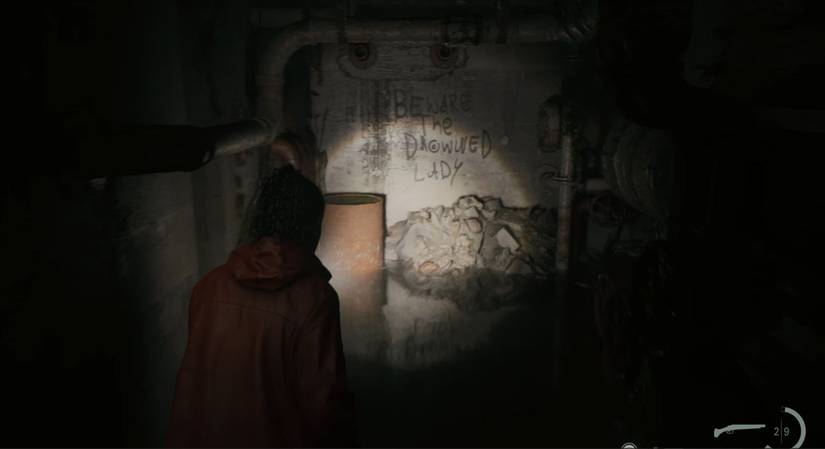 alan wake 2 bunker drowned lady sign