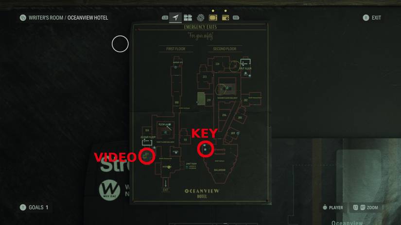 alan wake 2 writers journey locations