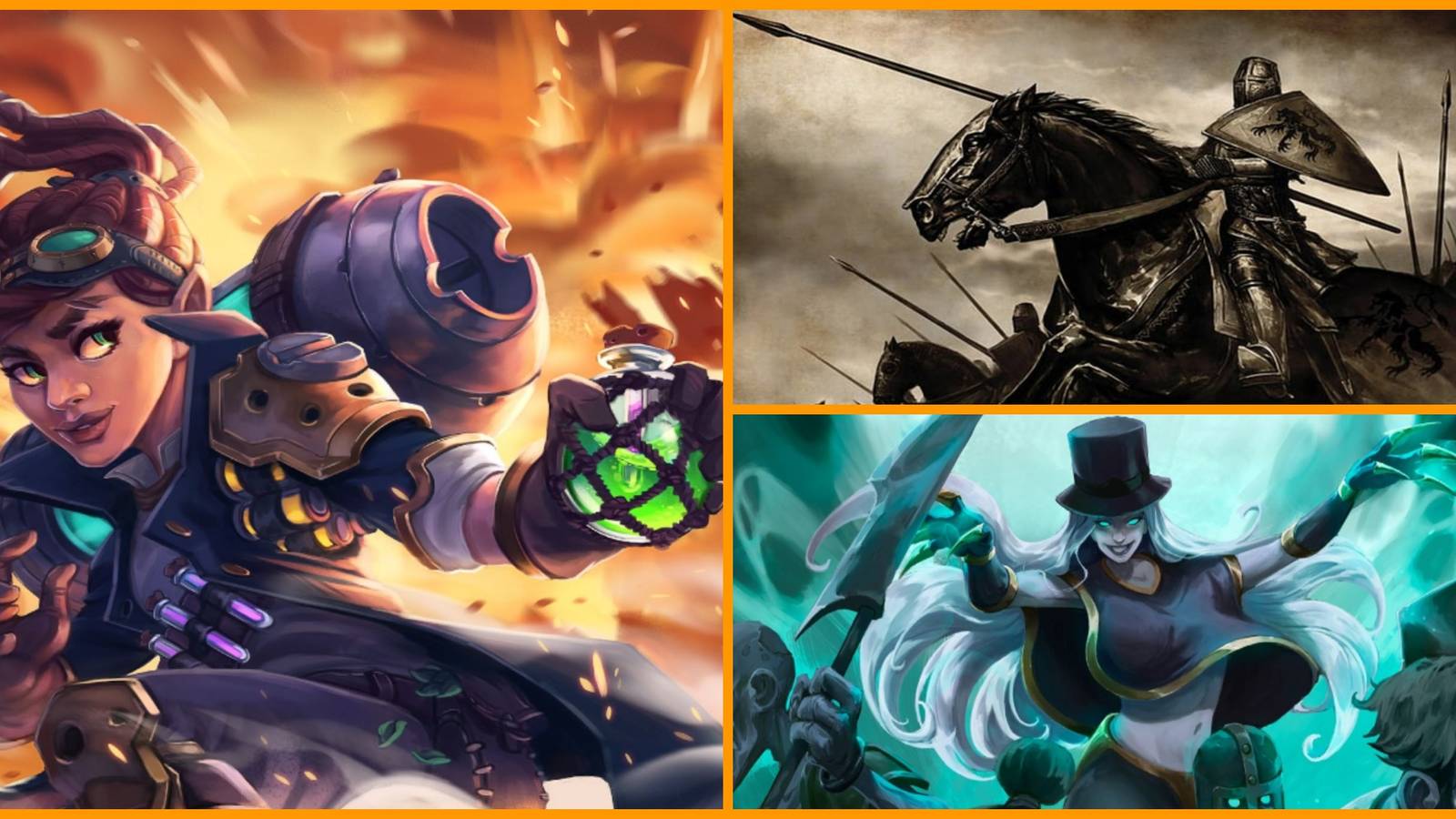 Alchemist, Warlord, Necromancer