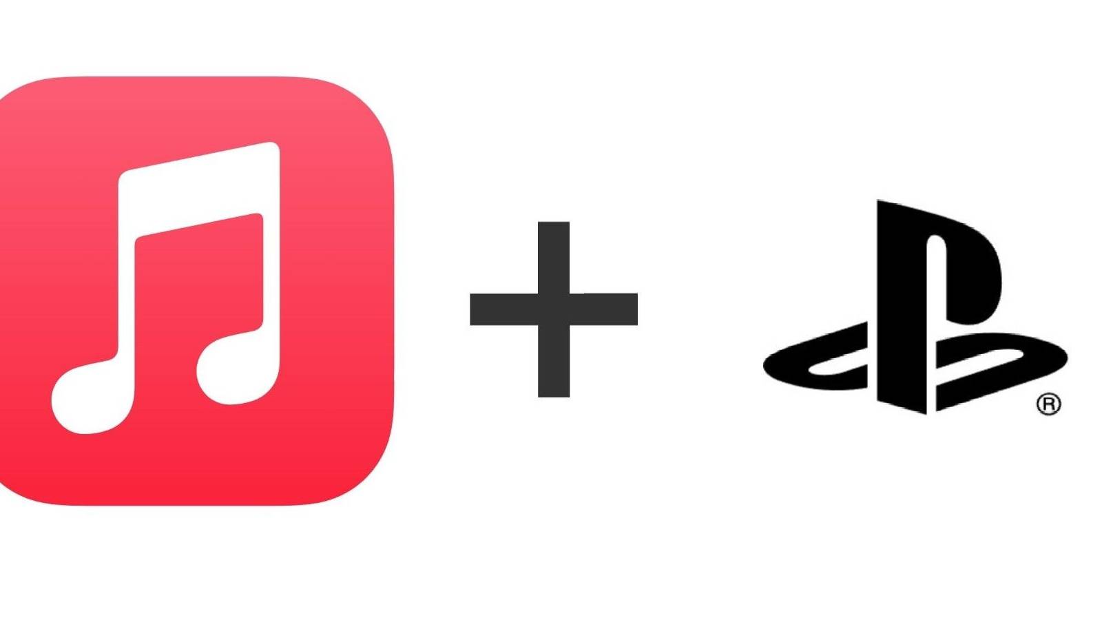 apple music playstation logos