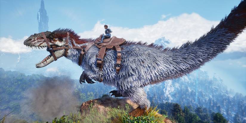 ARK Survival Ascended Yutyrannus Roaring