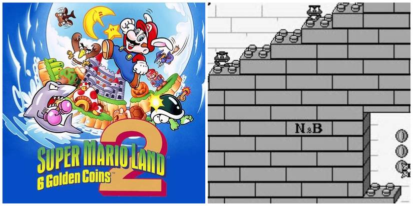 the N and B block and game cover art for 6 Golden Coins