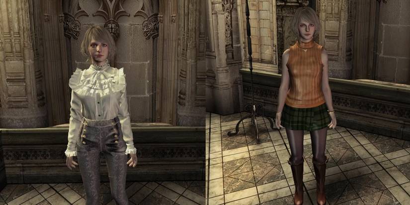 Ashley remake High Poly UHD mod for Resident Evil 4