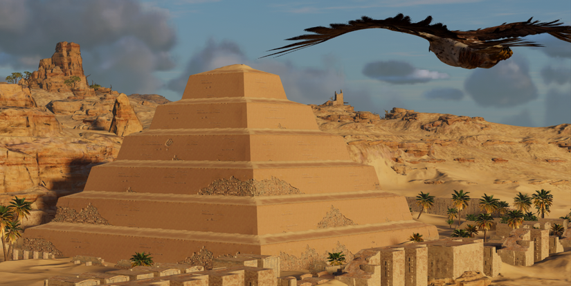 Assassin's Creed Origins Step Pyramid Senu