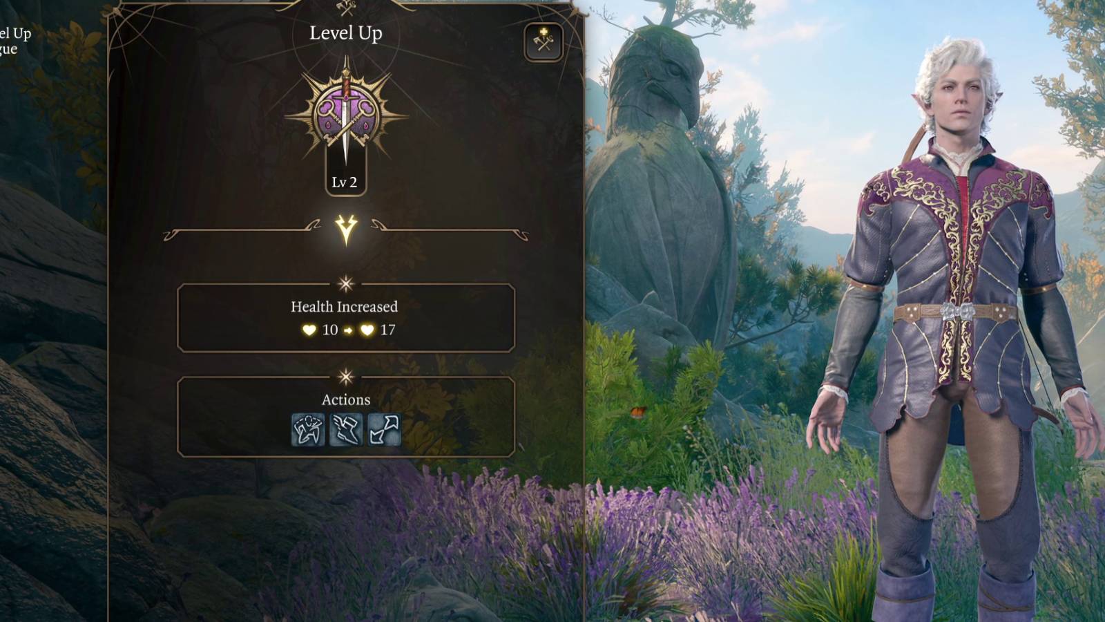 astarion-baldurs-gate-3-leveling-screen