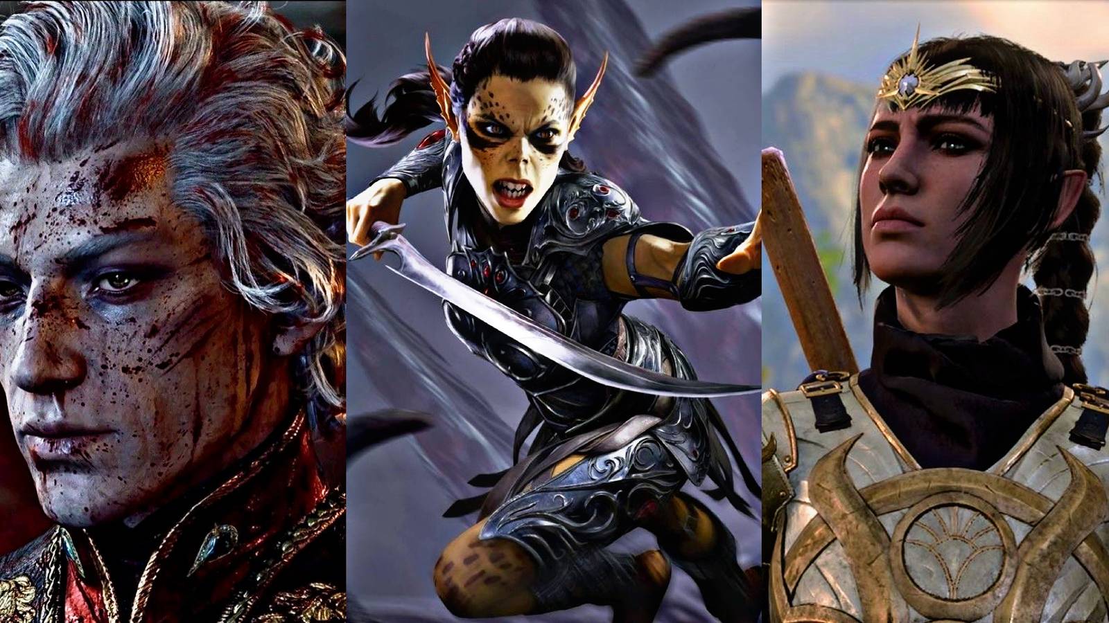 Astarion Lae'zel shadowheart baldur's gate 3