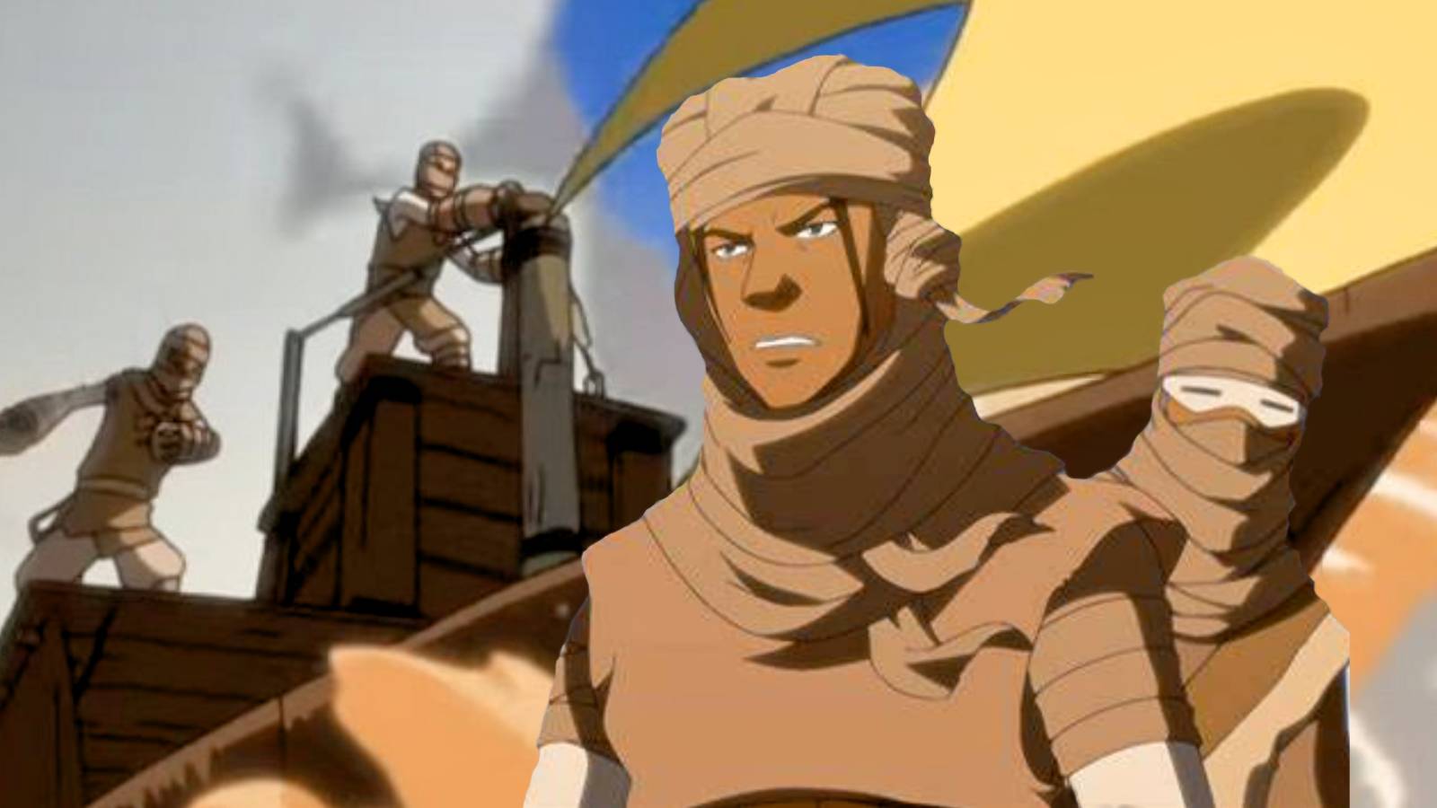 Avatar Last Aibender - Sandbenders