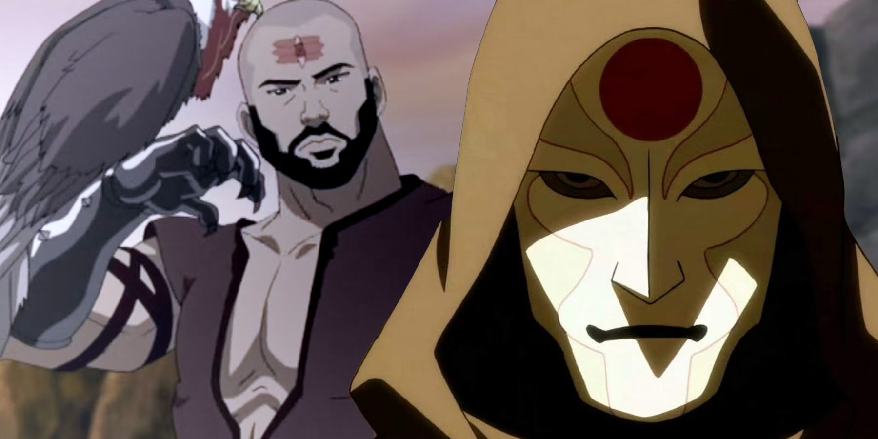 Avatar's Combustion Man and Amon