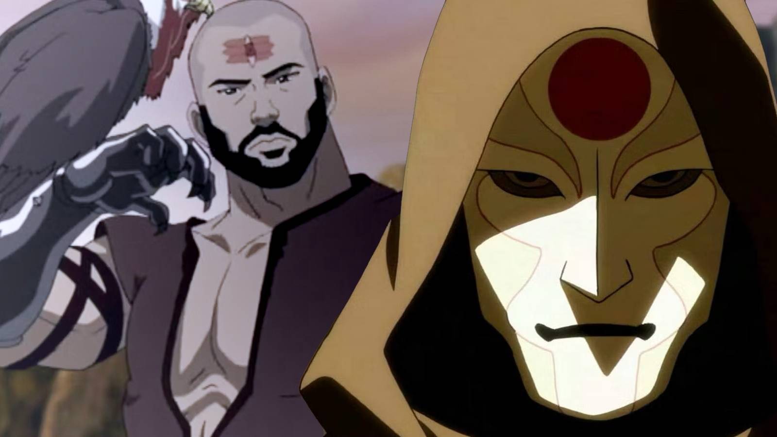 Avatar's Combustion Man and Amon
