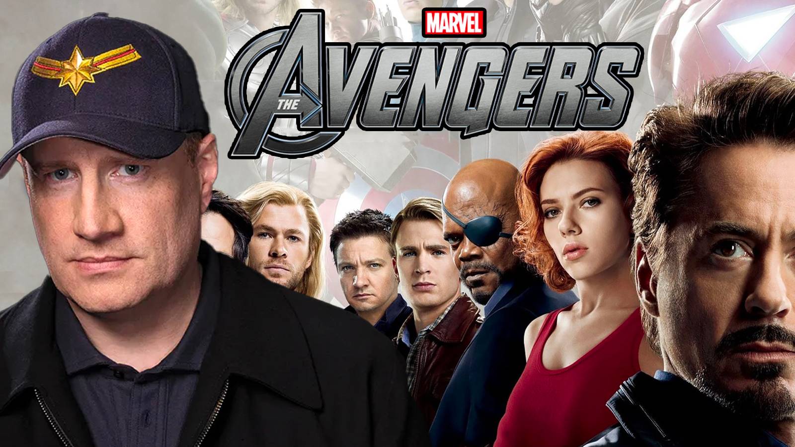 Avengers Robert Downey Jr Scarlett Johansson Kevin Feige
