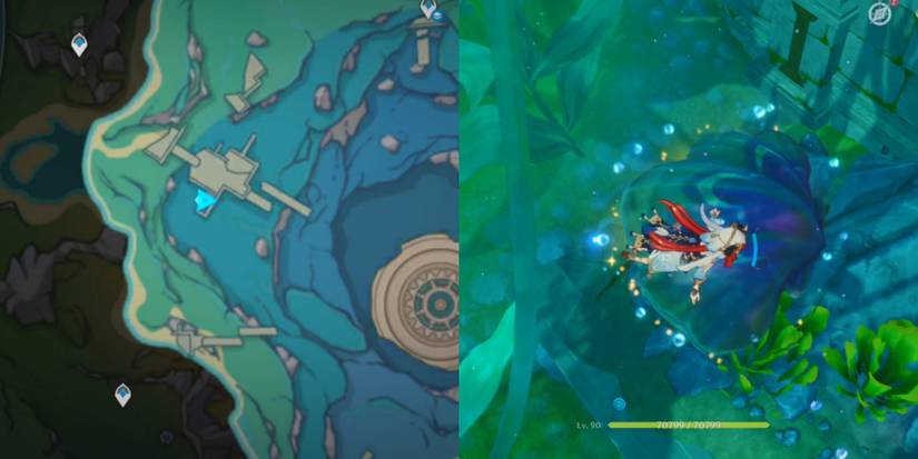 barrow's expectations map location genshin impact