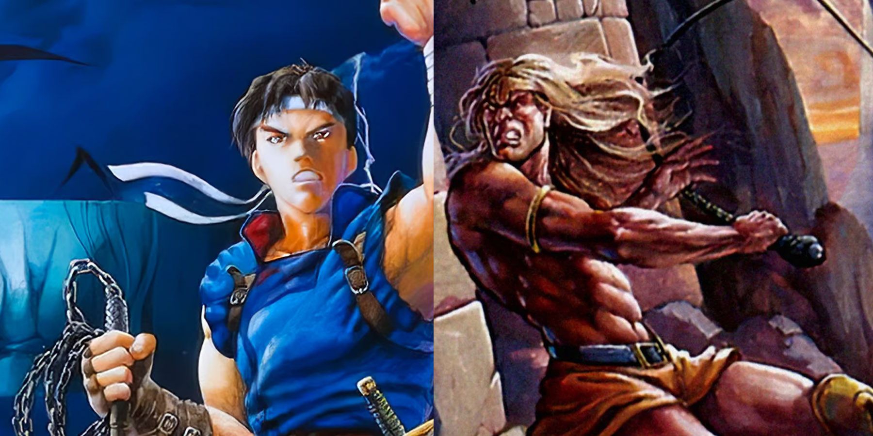 Belmonts in the Castlevania games