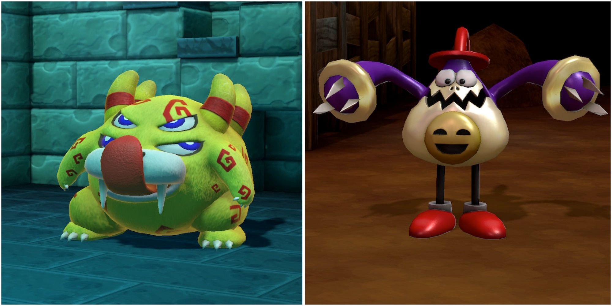 Belome and Punchinello in Super Mario RPG