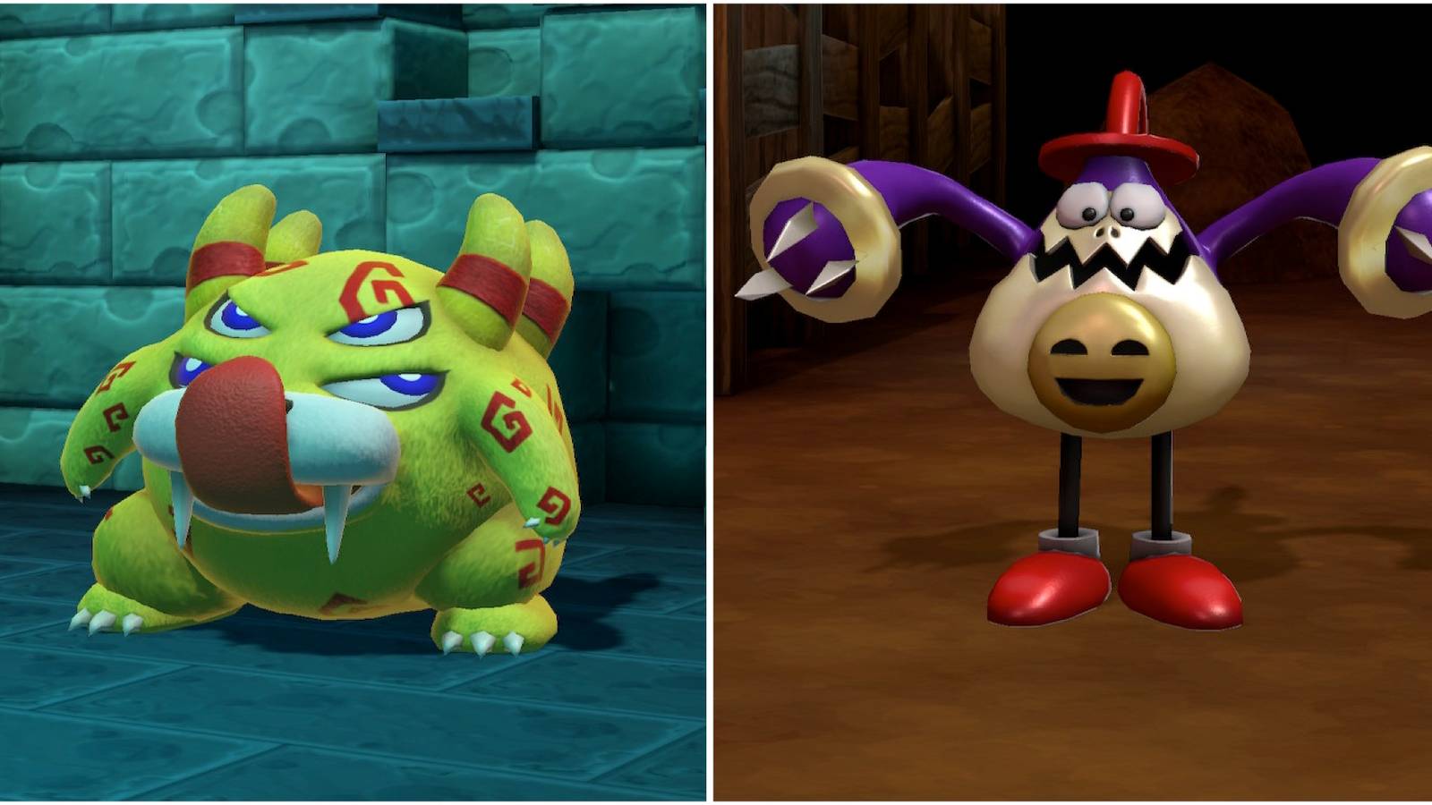 Belome and Punchinello in Super Mario RPG