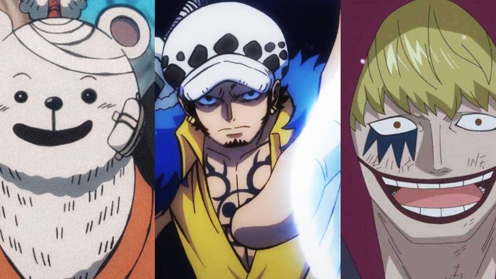 Bepo trafalgar law rosinante one piece