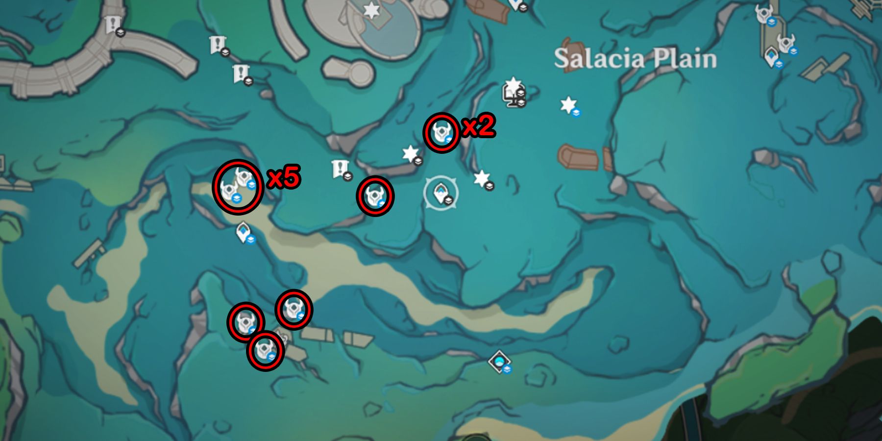 Genshin Impact: Guide to Finding Beryl Conch Locations