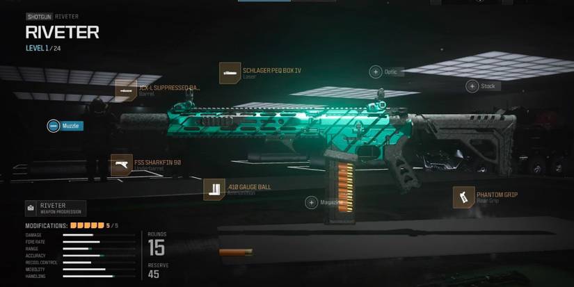 riveter attachments cod modern warfare 3