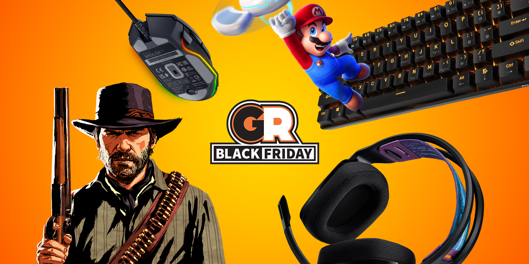 Black Friday 2023 Under $50 Gaming Deals: Headsets, Keyboards and more