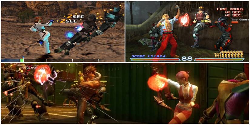 Best Extra Fighting Game Modes- Tekken Force