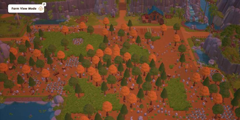 farm view mode coral island