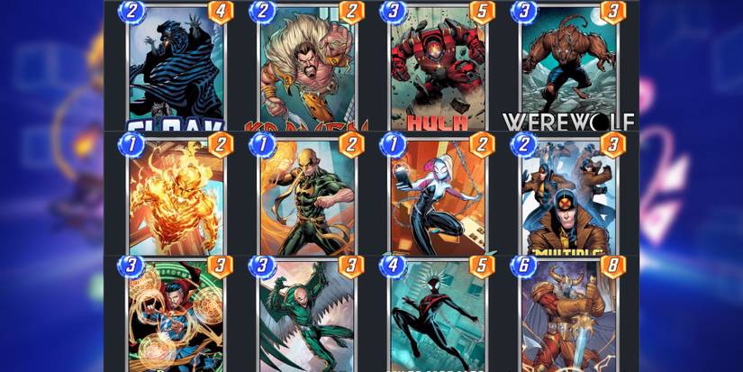 best cards for werewolf by night deck in marvel snap. 