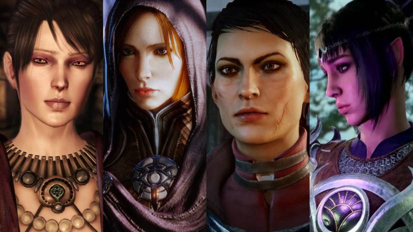 BG3 DA Morrigan, Leliana, Cassandra, Shadowheart