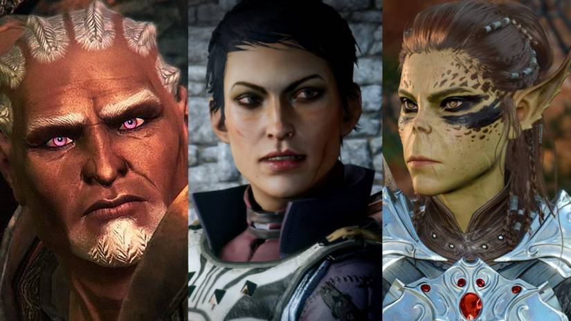 BG3 DA Sten, Cassandra, Lae'zel