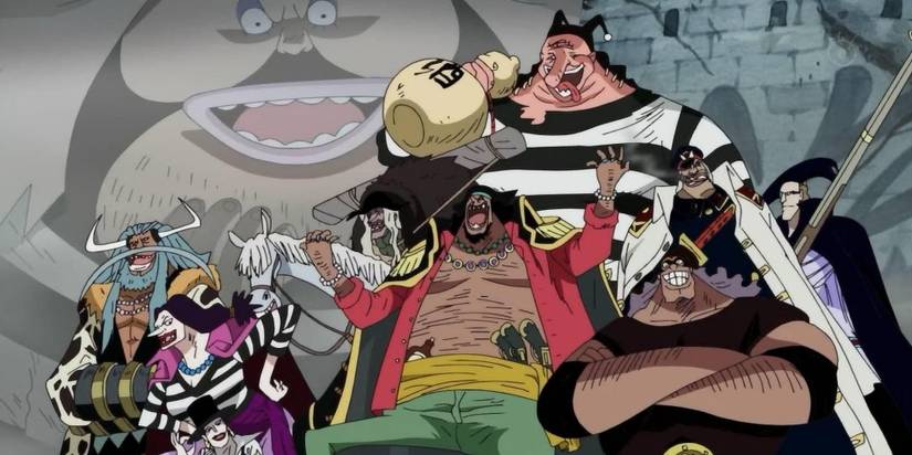Blackbeard pirates one piece