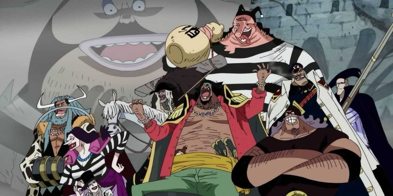 Blackbeard pirates one piece