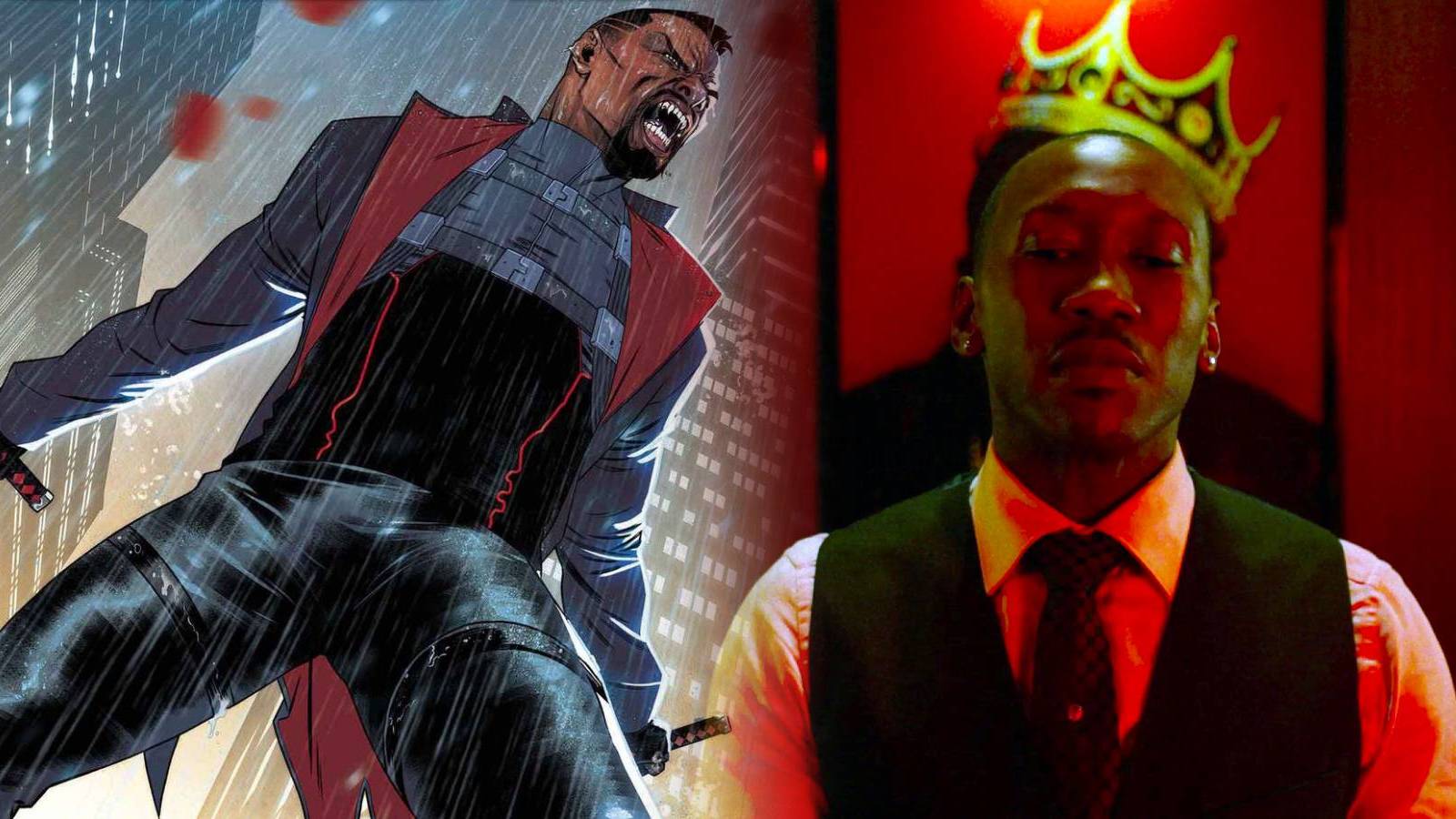 Marvel Comics character Blade with actor Mahershala Ali as seen as Cottonmouth on the Marvel series Luke Cage