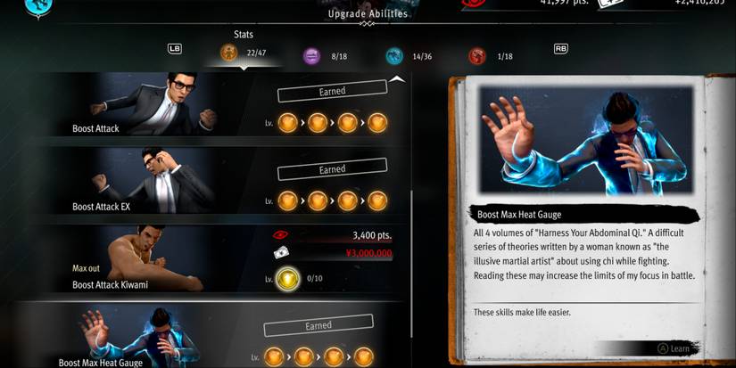 Boost Max Heat Gauge ability in Like a Dragon Gaiden The Man Who Erased His Name