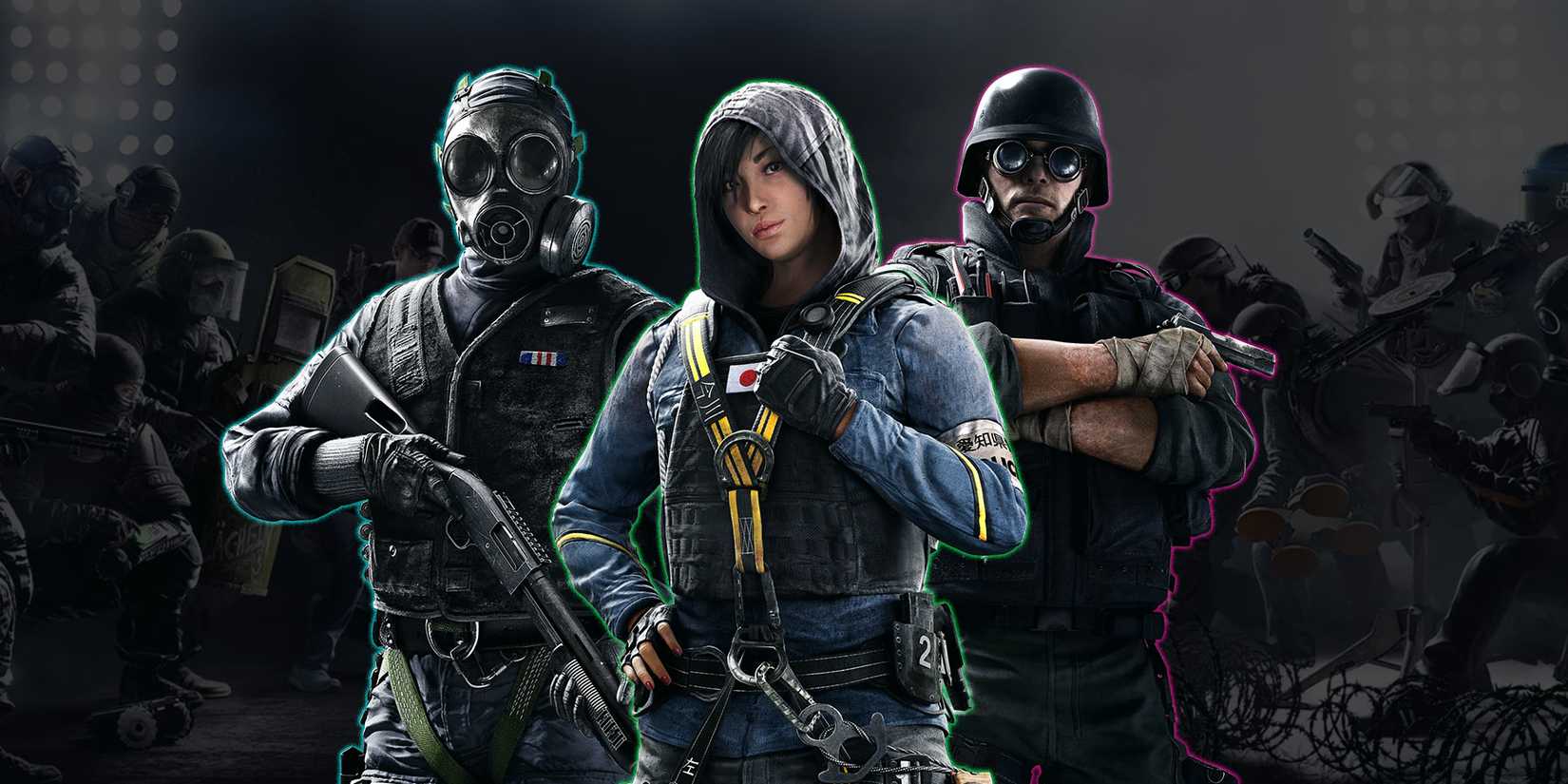Thatcher, Thermite, Hibana in Rainbow Six Siege