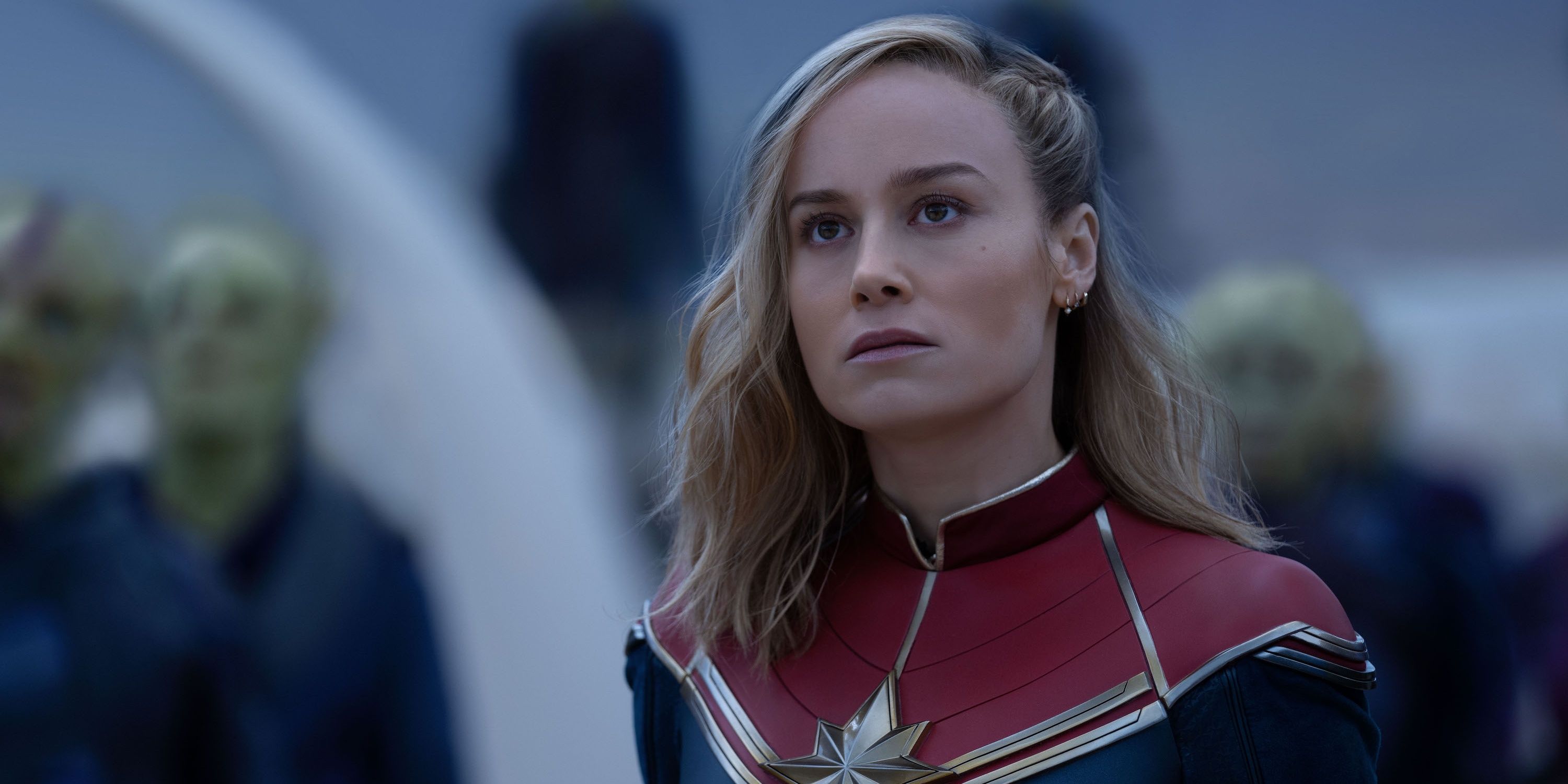 brie larson as carol danvers in the marvels Cropped