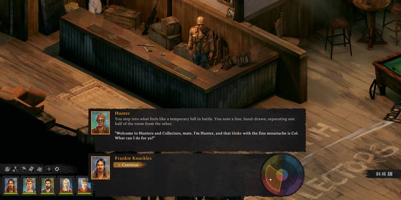 broken roads dialogue