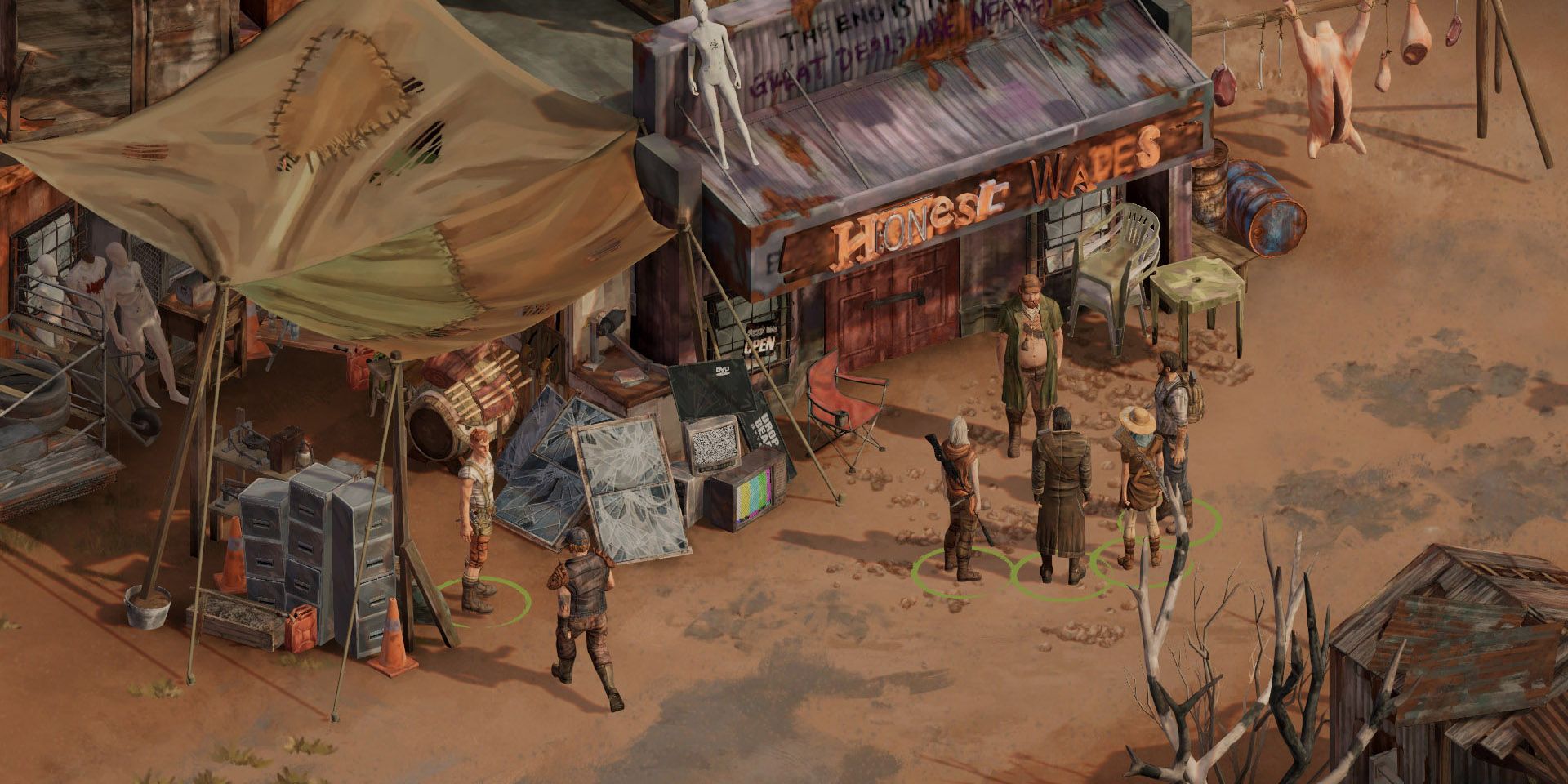 From Road Trip Simulator to Post-Apocalyptic CRPG: The Evolution of Broken Roads
