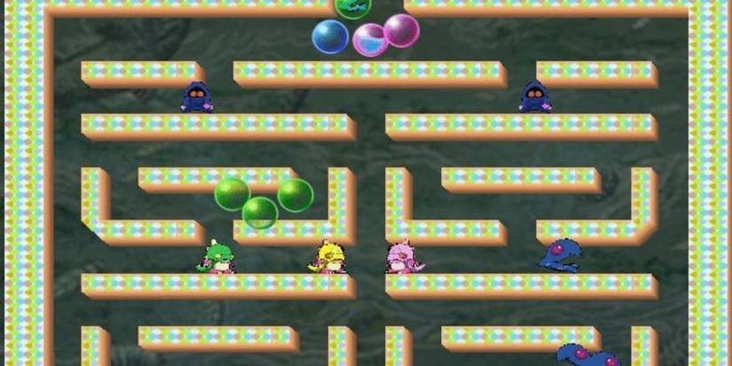 Gameplay screenshot from Bubble bobble plus