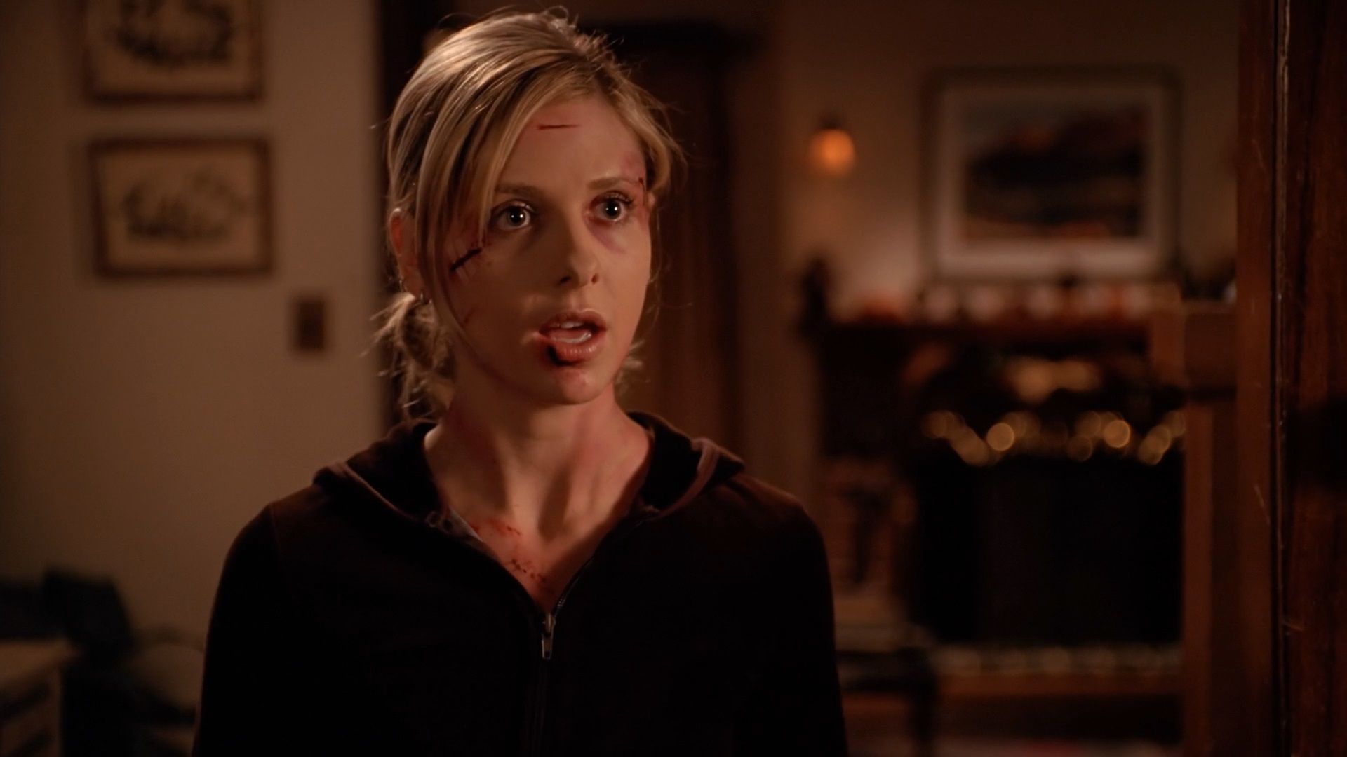 Buffy in the episode "Bring On The Night".