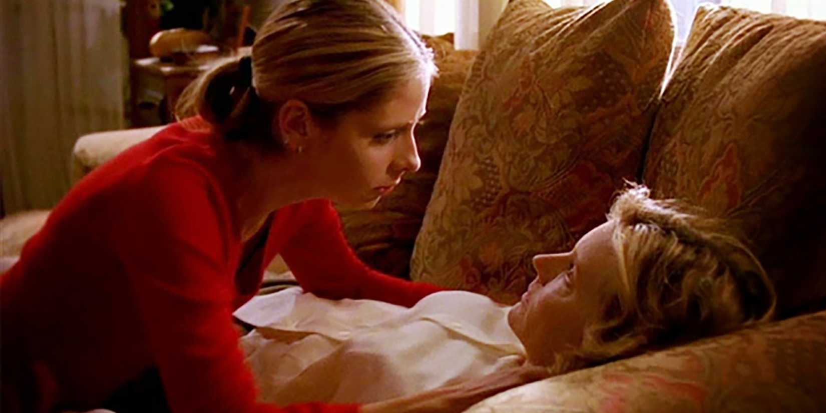Inside Buffy with her mother "the body" In Buffy the Vampire Slayer
