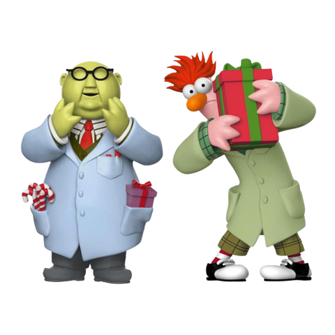 Dr. Bunsen Honeydew & Beaker Holiday ornaments