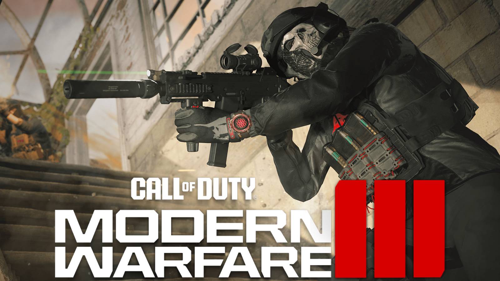 Call of Duty Modern Warfare 3 COD MW3 estate action with game logo