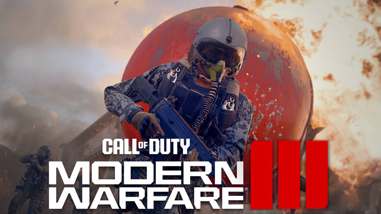 Call of Duty Modern Warfare 3 COD MW3 Scrapyard operator and horizontal game logo-1