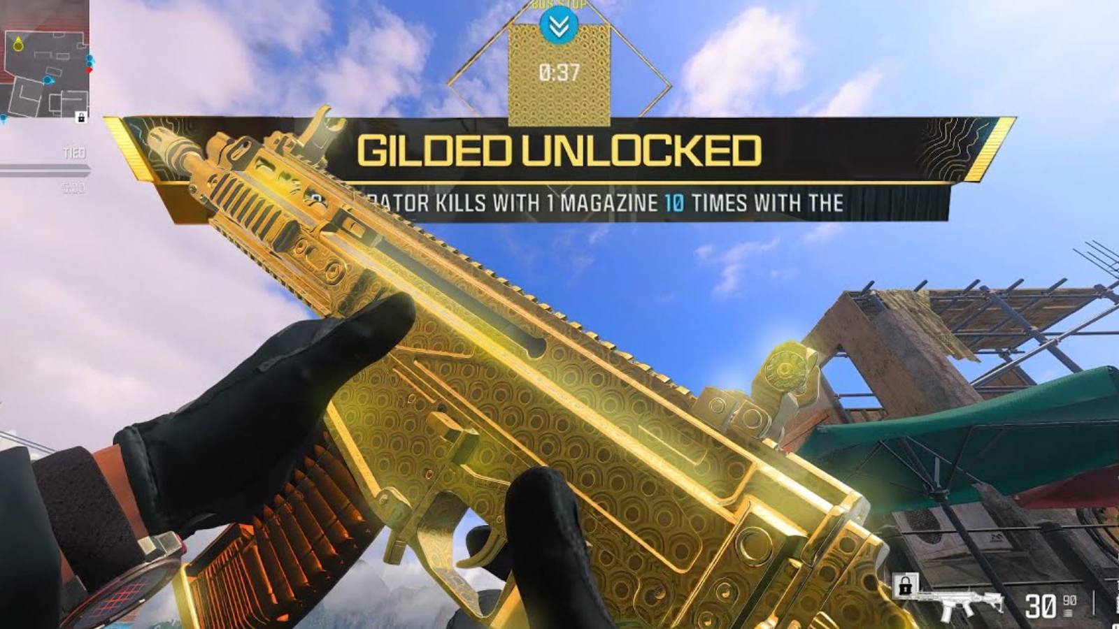 call of duty modern warfare 3 gilded camo