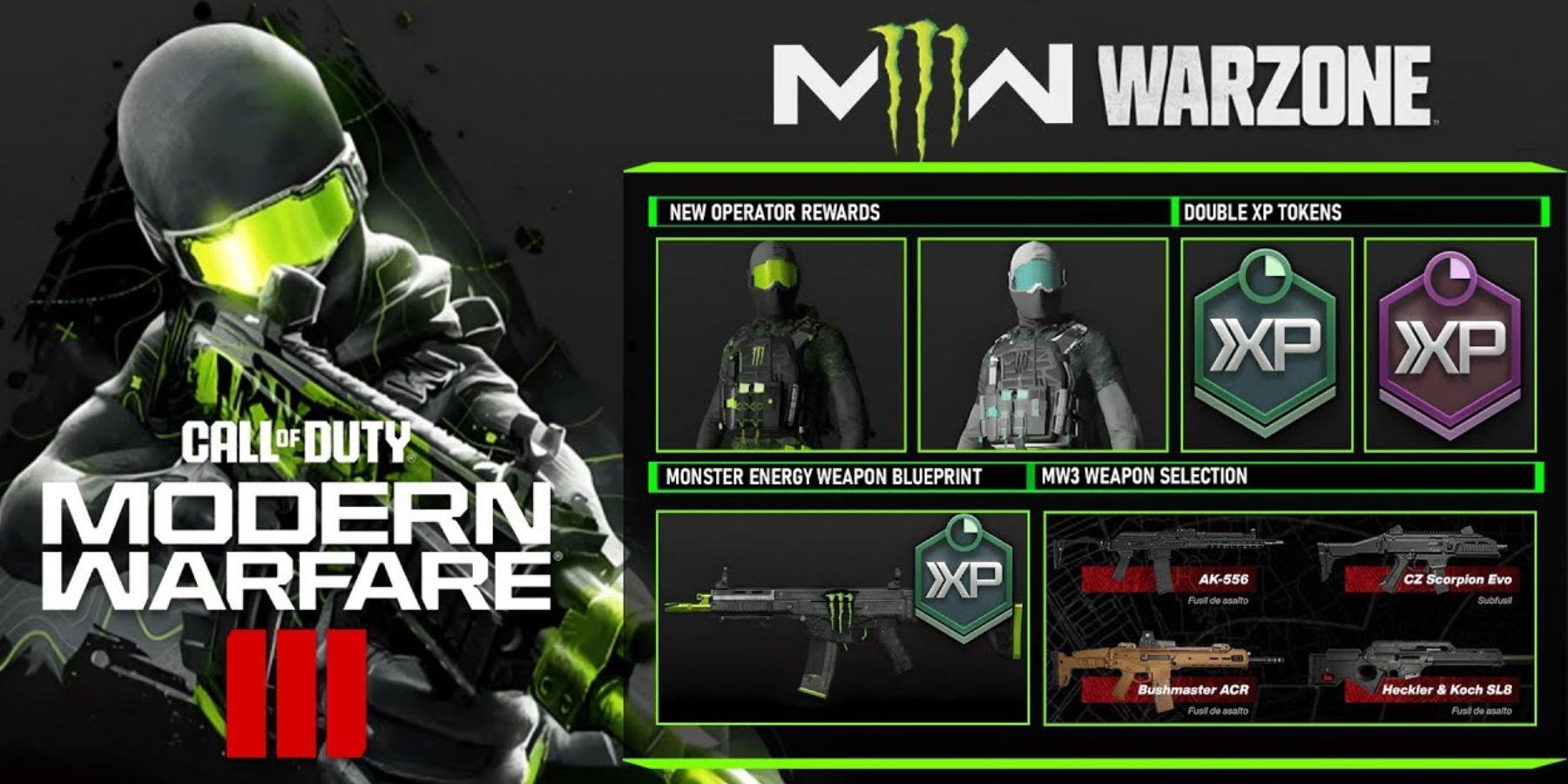 call of duty modern warfare 3 monster energy