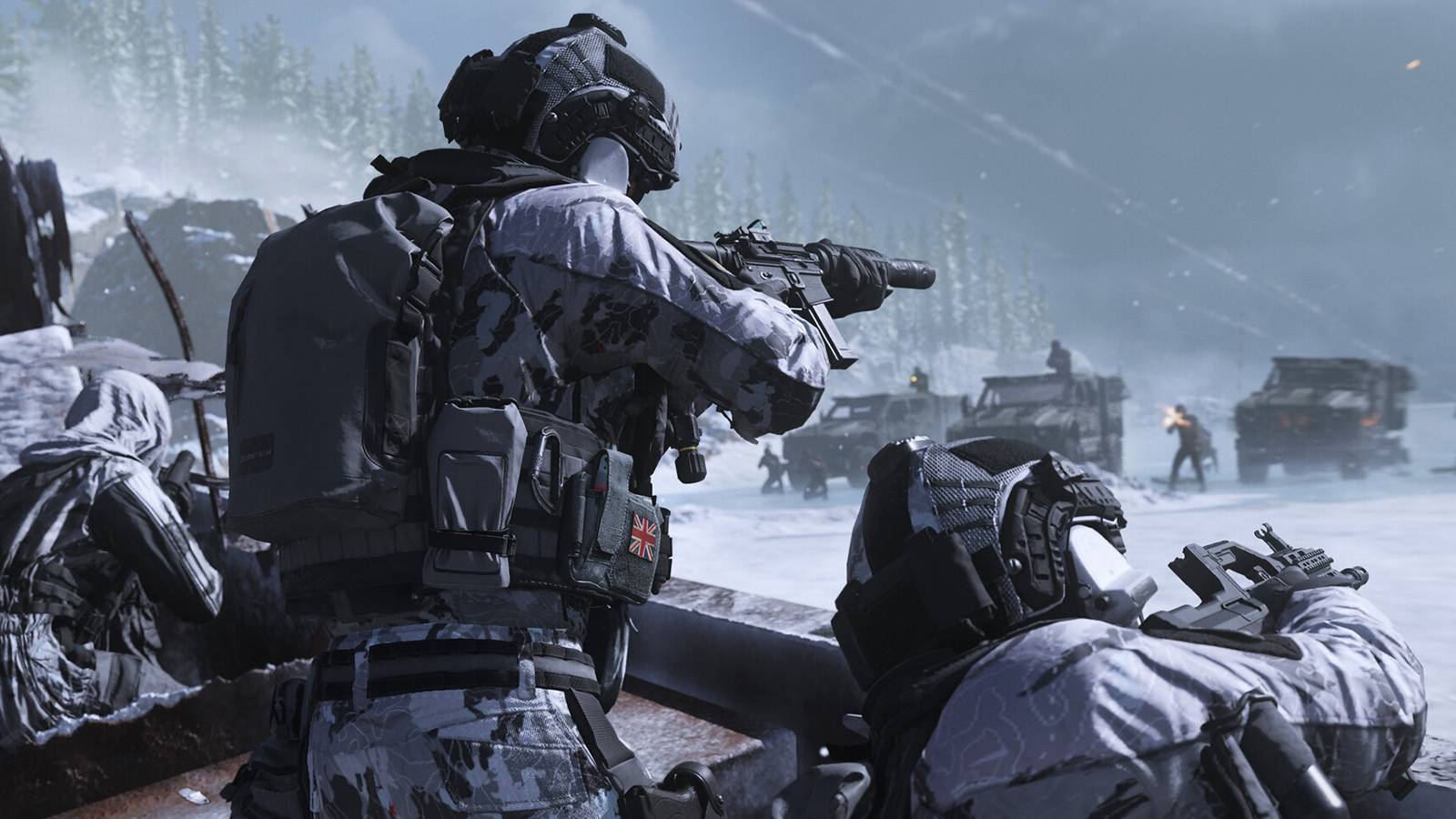 call of duty modern warfare 3 snow