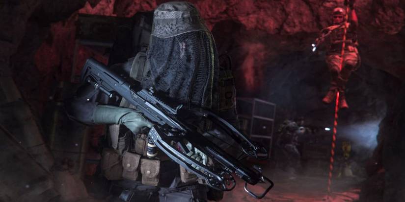 Player Holding Crossbow in Call of Duty Modern Warfare 3