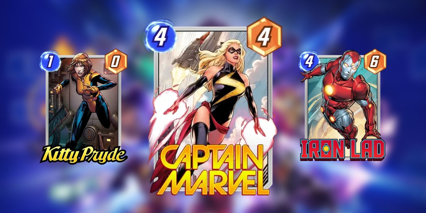 Captain Marvel - Marvel Snap Cards