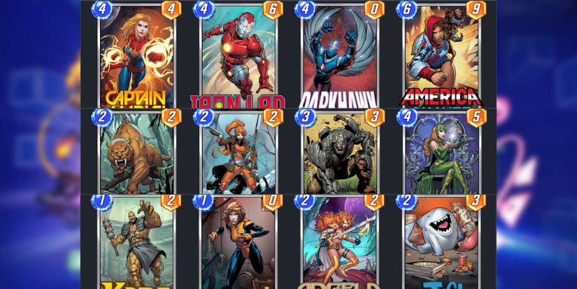 best cards for captain marvel in marvel snap.
