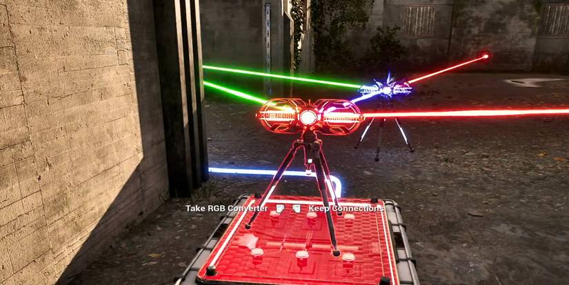 Two RGB Converters connected to each other