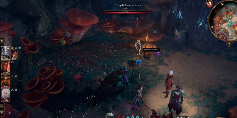 caustic band location